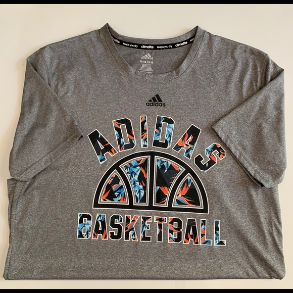 adidas Other - Adidas Basketball Boys Shirt Sleeve Shirt